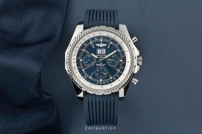 Breitling Bentley 6.75 chronograph steel automatic men's watch A44362 [2305092]