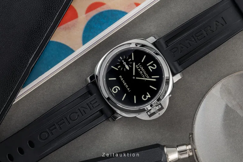 Panerai Luminor Marina steel manual winding men's watch PAM00111 LP: 6200EUR [2305044]