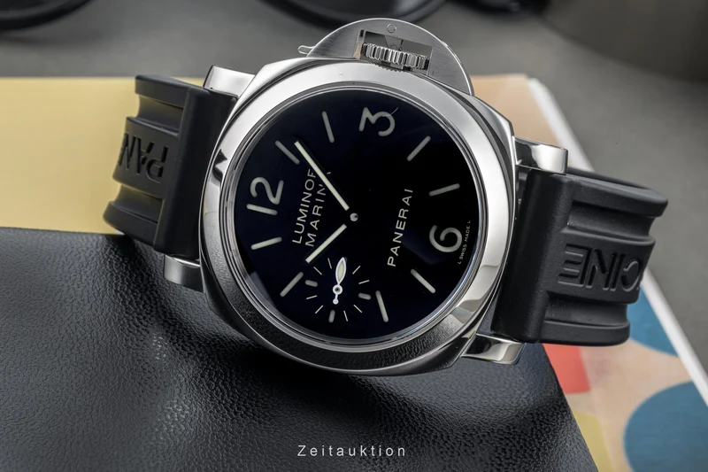 Panerai Luminor Marina steel manual winding men's watch PAM00111 LP: 6200EUR [2305044]