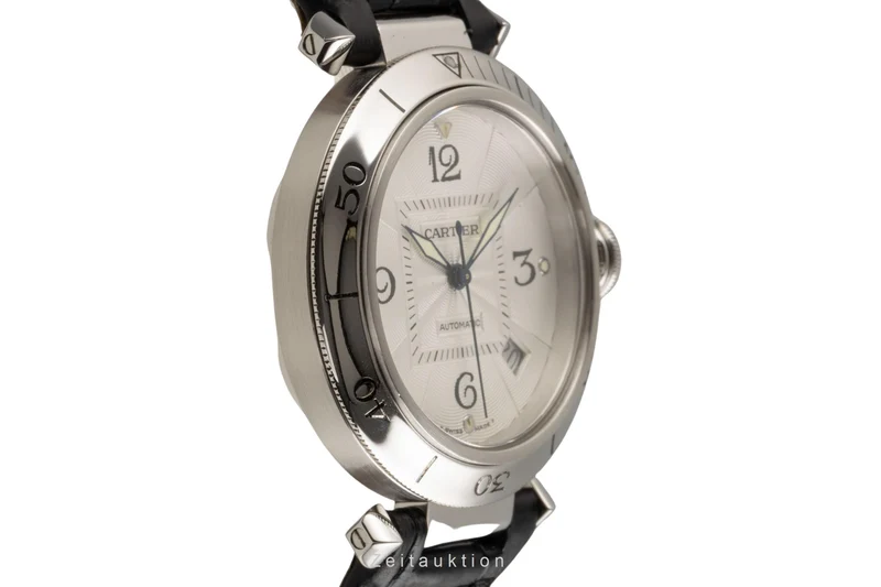 Cartier Pasha steel automatic men's watch W3103155, 2378 LP: 7300EUR [2305034]