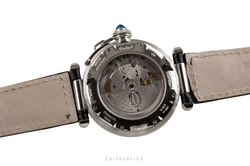 Cartier Pasha steel automatic men's watch W3103155, 2378 LP: 7300EUR [2305034]