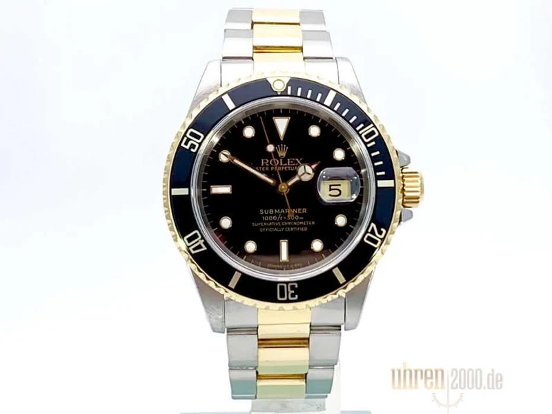 Rolex Submariner Date 16613 Edelstahl Gelbgold aus 1993