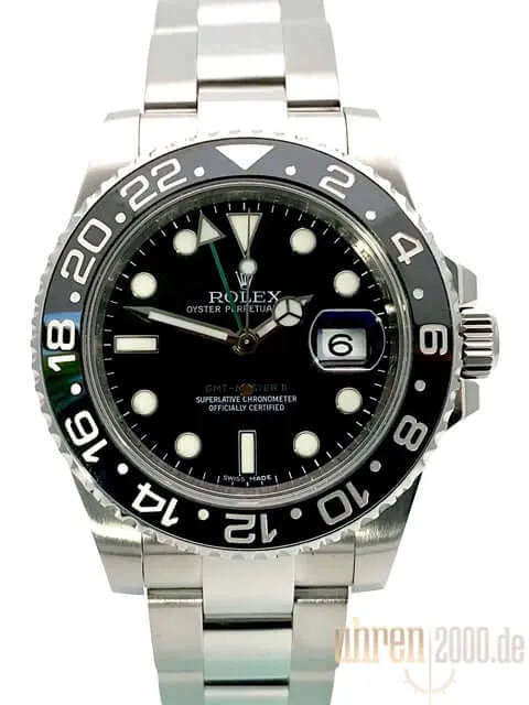 Rolex GMT-Master II Edelstahl 116710LN aus 09-2015