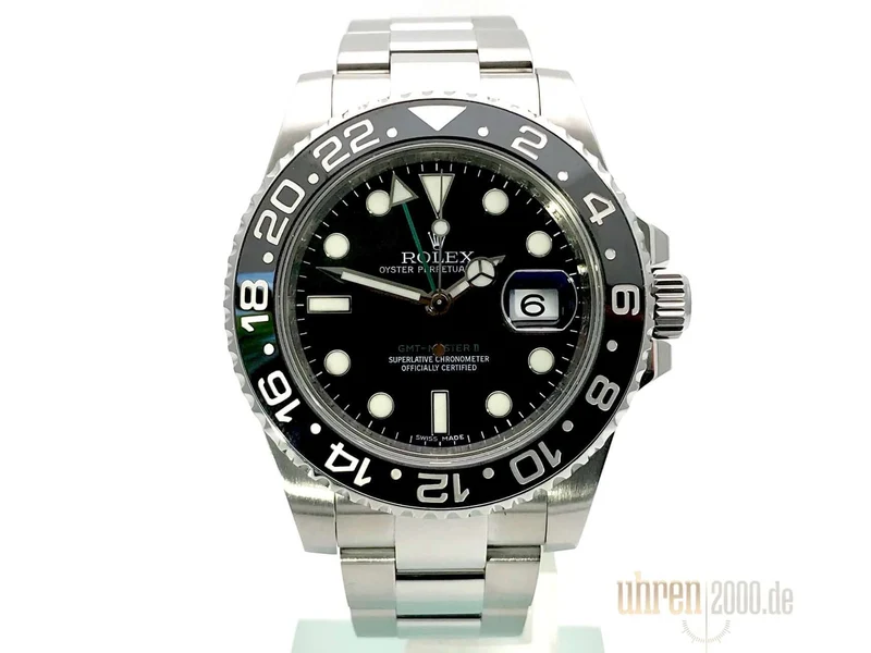 Rolex GMT-Master II Edelstahl 116710LN aus 09-2015