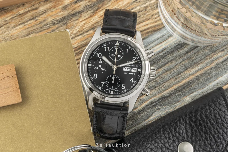 IWC Fliegerchronograph chronograph steel automatic men's watch IW3706 [2303595]