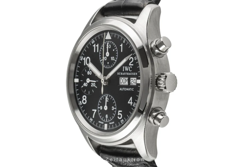 IWC Fliegerchronograph chronograph steel automatic men's watch IW3706 [2303595]