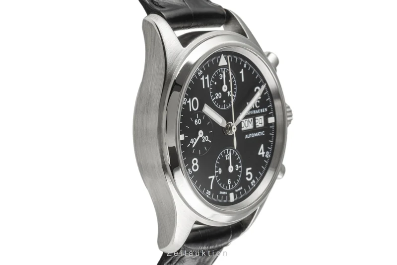 IWC Fliegerchronograph chronograph steel automatic men's watch IW3706 [2303595]