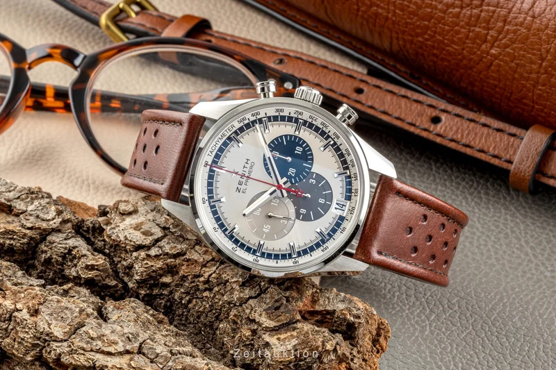 Zenith El Primero steel automatic men's watch 03.2040.400/69.C494 LP: 9900EUR [2303591]