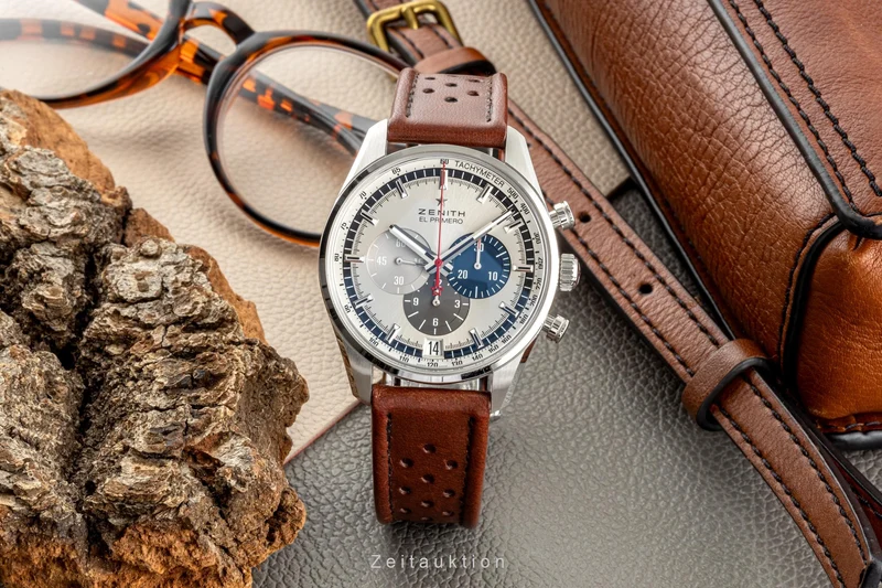 Zenith El Primero steel automatic men's watch 03.2040.400/69.C494 LP: 9900EUR [2303591]