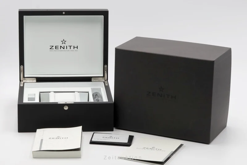 Zenith El Primero steel automatic men's watch 03.2040.400/69.C494 LP: 9900EUR [2303591]