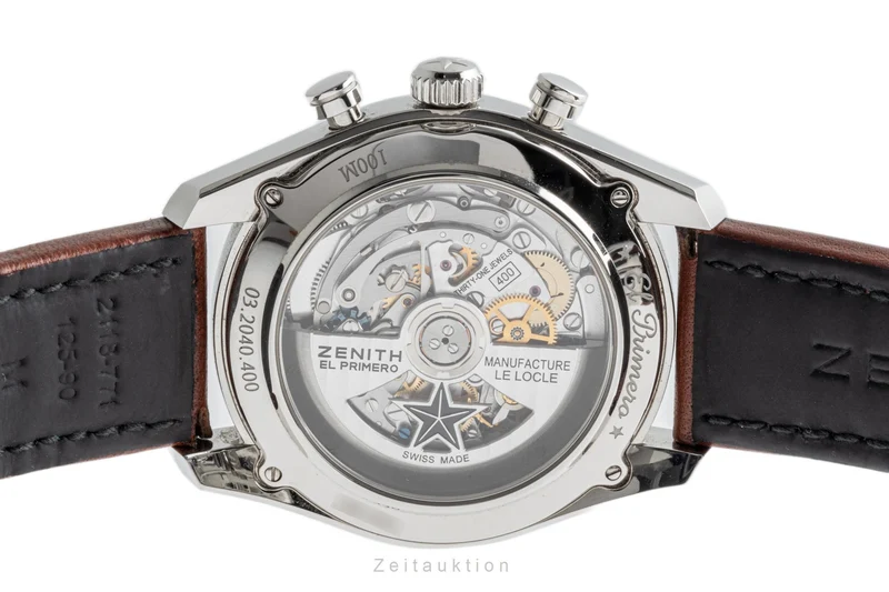 Zenith El Primero steel automatic men's watch 03.2040.400/69.C494 LP: 9900EUR [2303591]