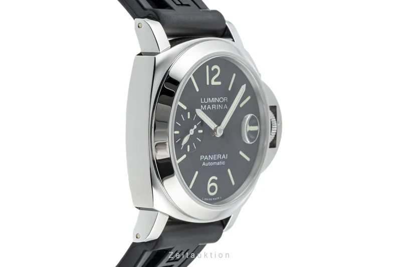 Panerai Luminor Marina steel automatic men's watch PAM01104 LP: 7400EUR [2303590]