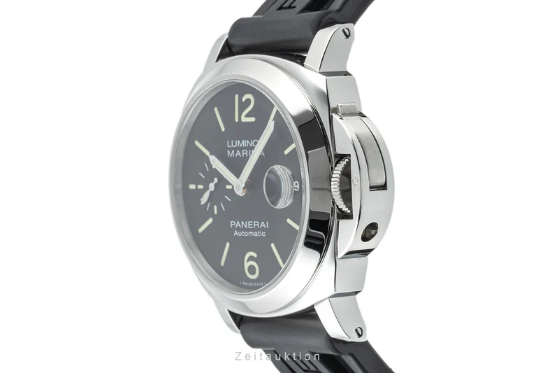 Panerai Luminor Marina steel automatic men's watch PAM01104 LP: 7400EUR [2303590]