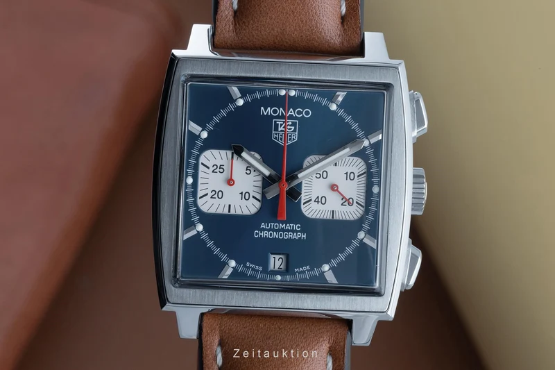 Tag Heuer Monaco chronograph steel automatic men's watch CW2113-0 [2303581]