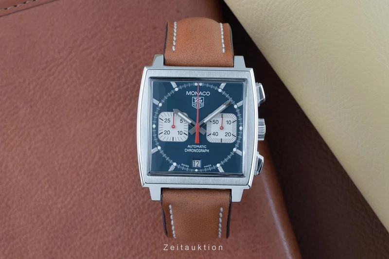 Tag Heuer Monaco chronograph steel automatic men's watch CW2113-0 [2303581]