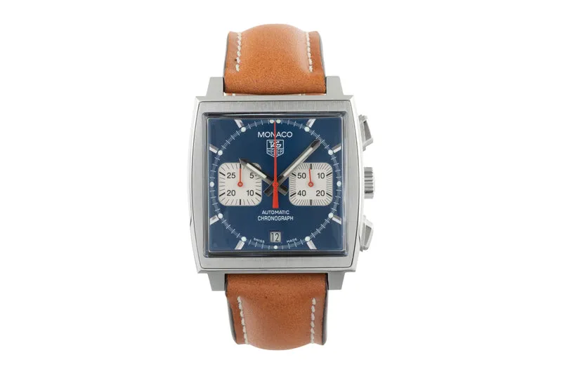 Tag Heuer Monaco chronograph steel automatic men's watch CW2113-0 [2303581]