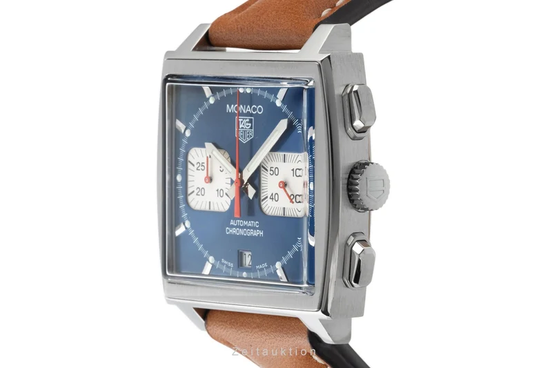 Tag Heuer Monaco chronograph steel automatic men's watch CW2113-0 [2303581]