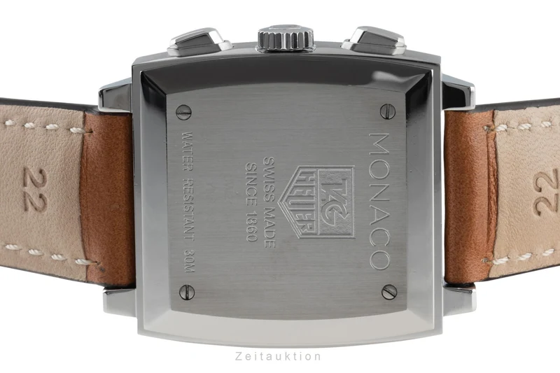 Tag Heuer Monaco chronograph steel automatic men's watch CW2113-0 [2303581]