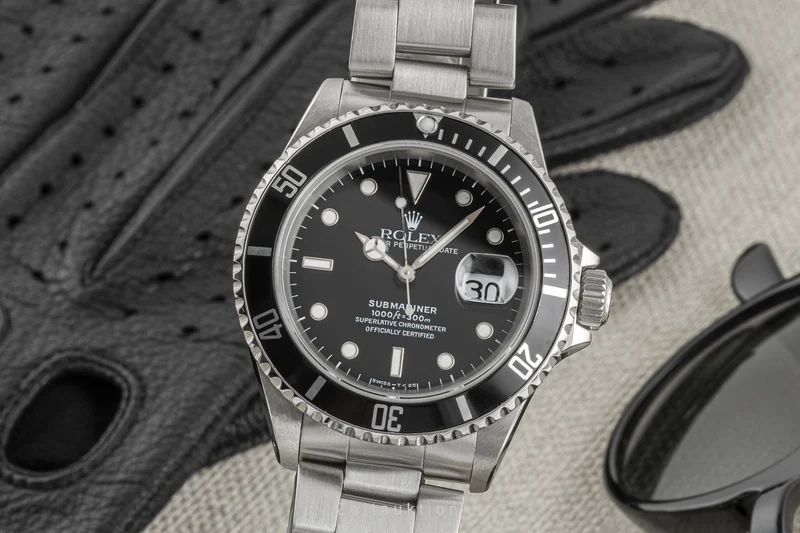 Rolex Submariner steel automatic men's watch 16610 [2302471]