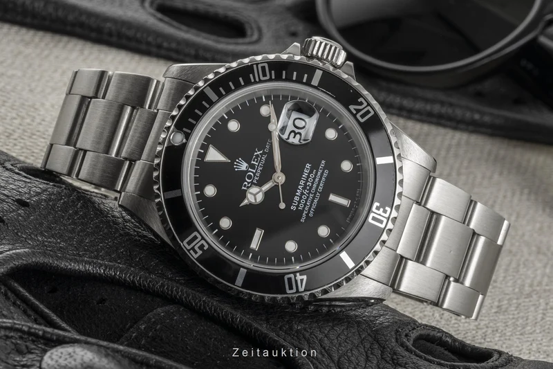 Rolex Submariner steel automatic men's watch 16610 [2302471]