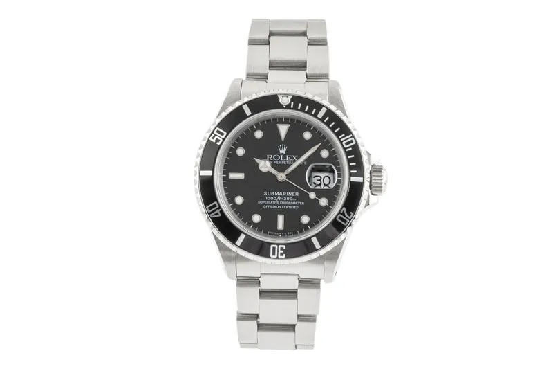 Rolex Submariner steel automatic men's watch 16610 [2302471]