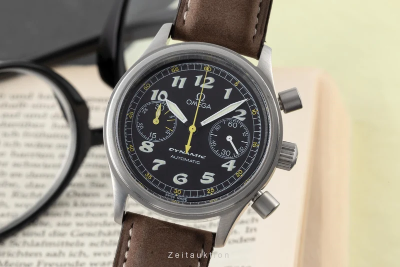 Omega Dynamic chronograph steel automatic men's watch 175.0310, 5290.50 [2302461]