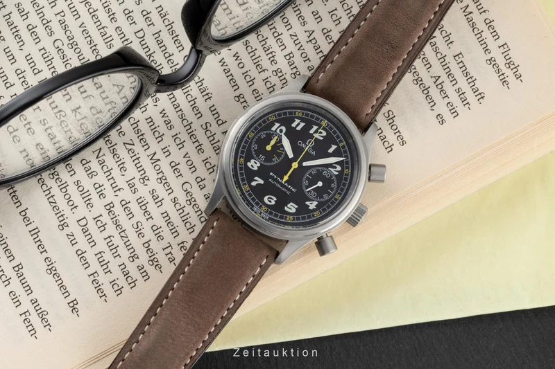 Omega Dynamic chronograph steel automatic men's watch 175.0310, 5290.50 [2302461]