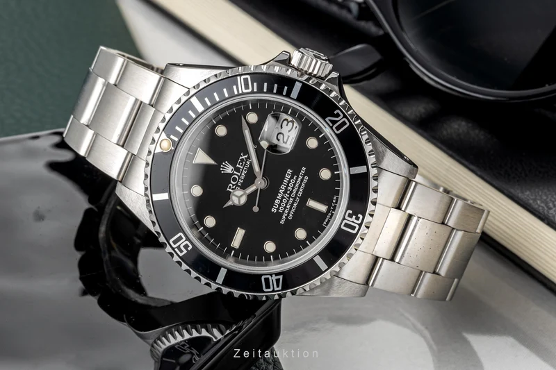 Rolex Submariner steel automatic men's watch 16610 LP: 10100EUR [2302380]
