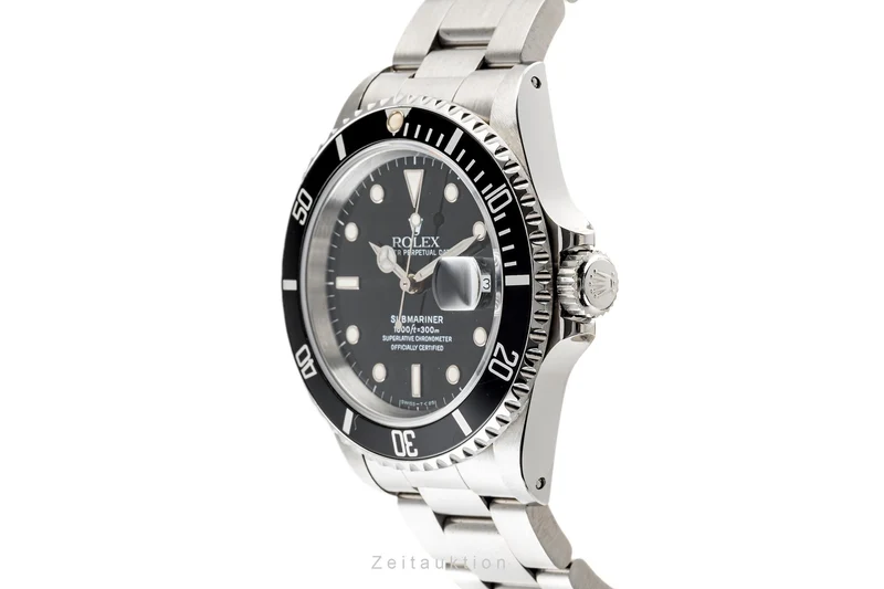 Rolex Submariner steel automatic men's watch 16610 LP: 10100EUR [2302380]