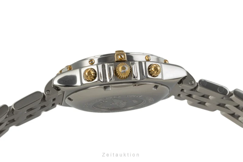 Breitling Chronomat chronograph steel / gold automatic men's watch B13050.1 [2302377]