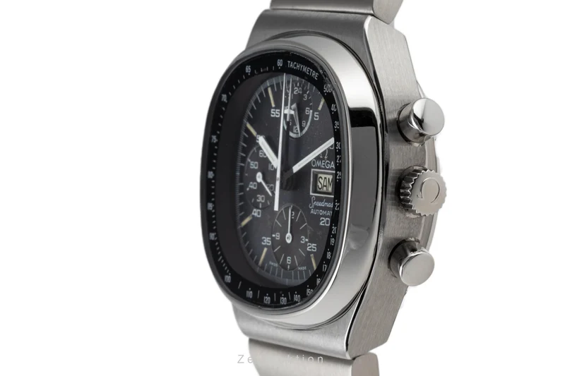 Omega Speedmaster chronograph steel automatic men's watch 176.0014, 376.0805 [2302366]
