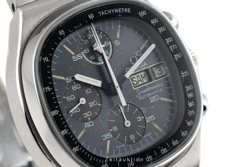 Omega Speedmaster chronograph steel automatic men's watch 176.0014, 376.0805 [2302366]