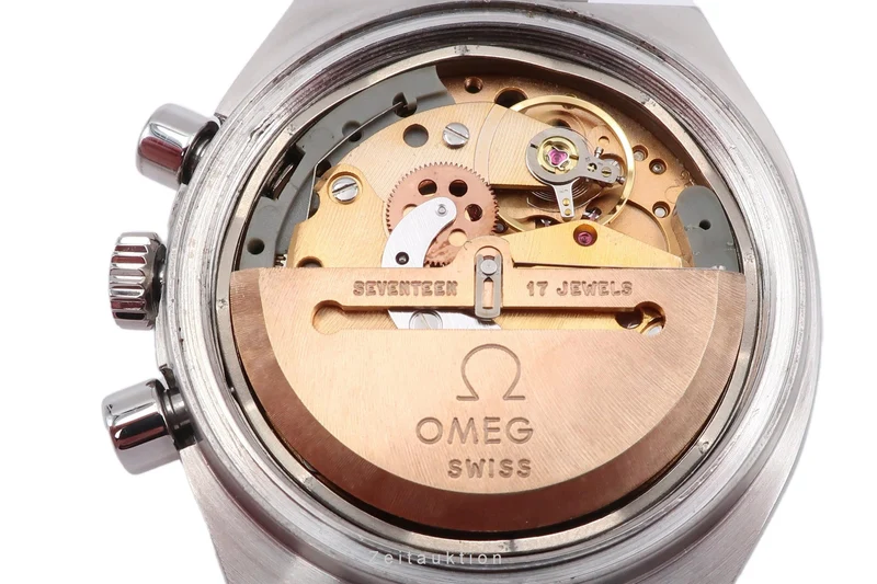 Omega Speedmaster chronograph steel automatic men's watch 176.0014, 376.0805 [2302366]