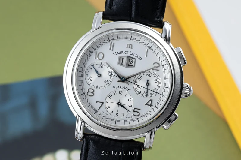 Maurice Lacroix Masterpiece Flyback chronograph steel automatic men's watch MP6098 [2303577]