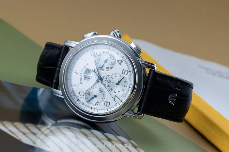Maurice Lacroix Masterpiece Flyback chronograph steel automatic men's watch MP6098 [2303577]
