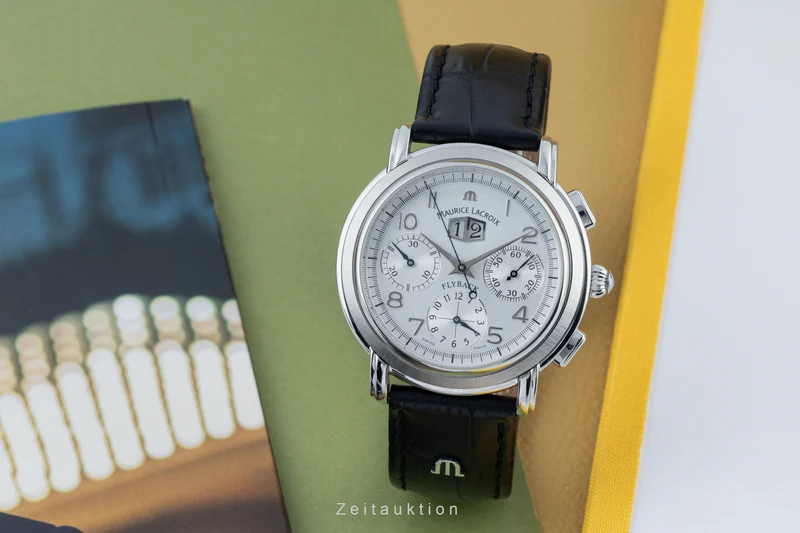 Maurice Lacroix Masterpiece Flyback chronograph steel automatic men's watch MP6098 [2303577]