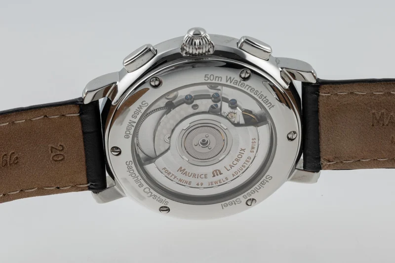 Maurice Lacroix Masterpiece Flyback chronograph steel automatic men's watch MP6098 [2303577]