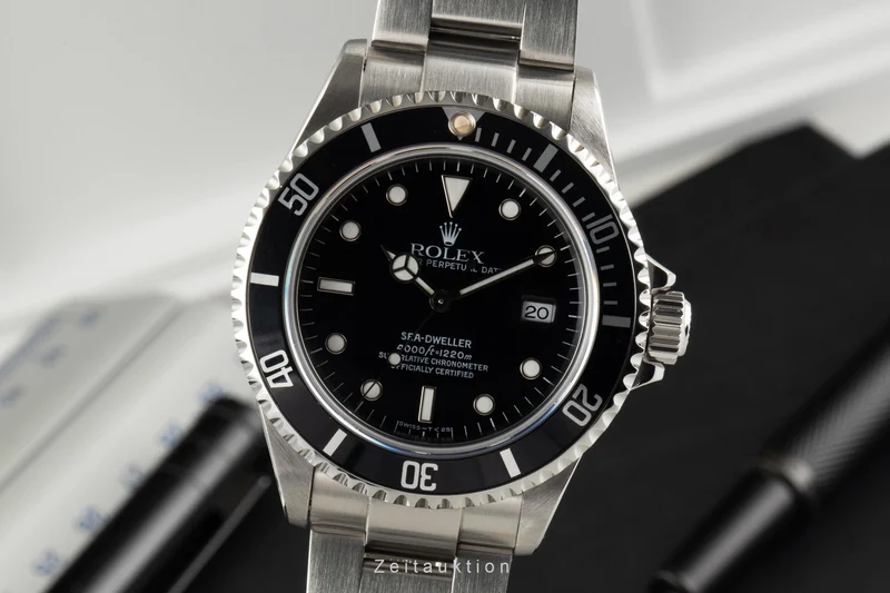 Rolex Sea-Dweller steel automatic men's watch 16600 [2303559]