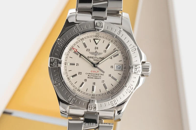 Breitling Colt steel automatic men's watch A17380 LP: 2440EUR [2303554]