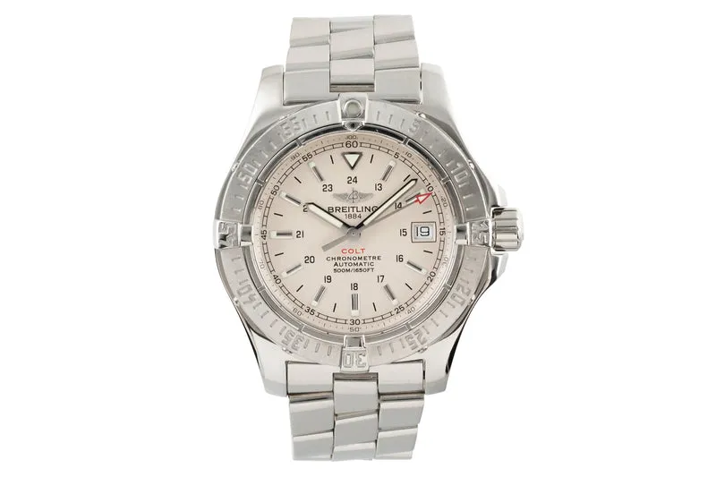 Breitling Colt steel automatic men's watch A17380 LP: 2440EUR [2303554]