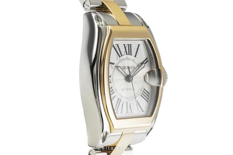 Cartier Roadster steel / gold automatic men's watch W62031Y4 2510 [2301125]