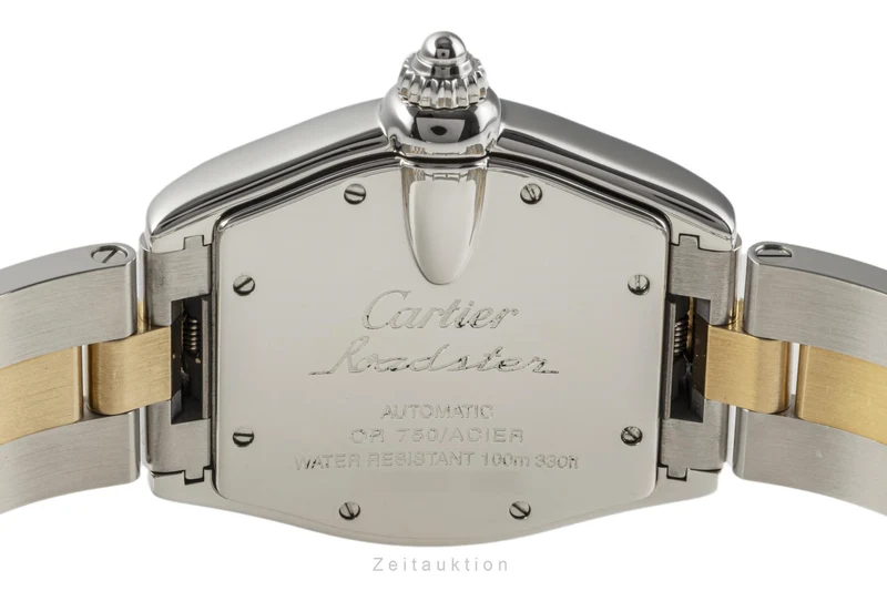 Cartier Roadster steel / gold automatic men's watch W62031Y4 2510 [2301125]