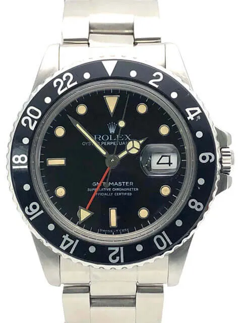 Rolex GMT Master Ref. 16750 aus 1986 LC100