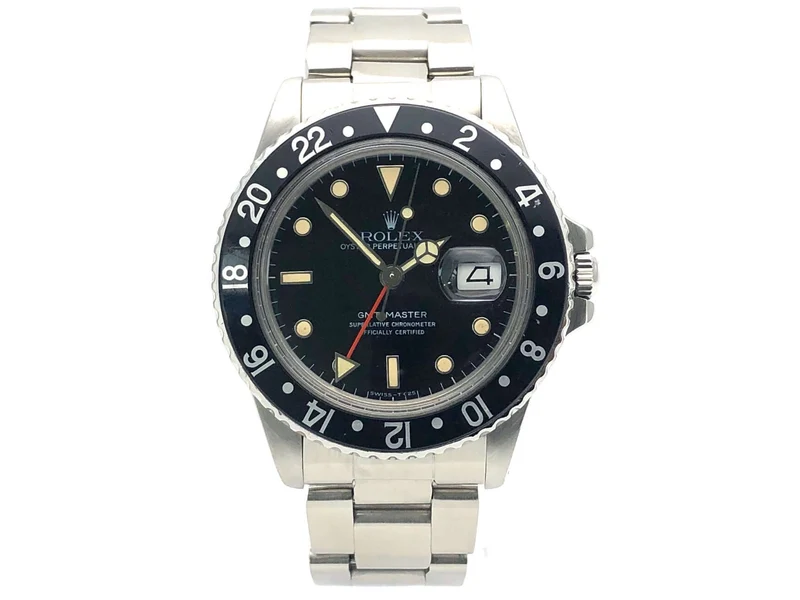 Rolex GMT Master Ref. 16750 aus 1986 LC100