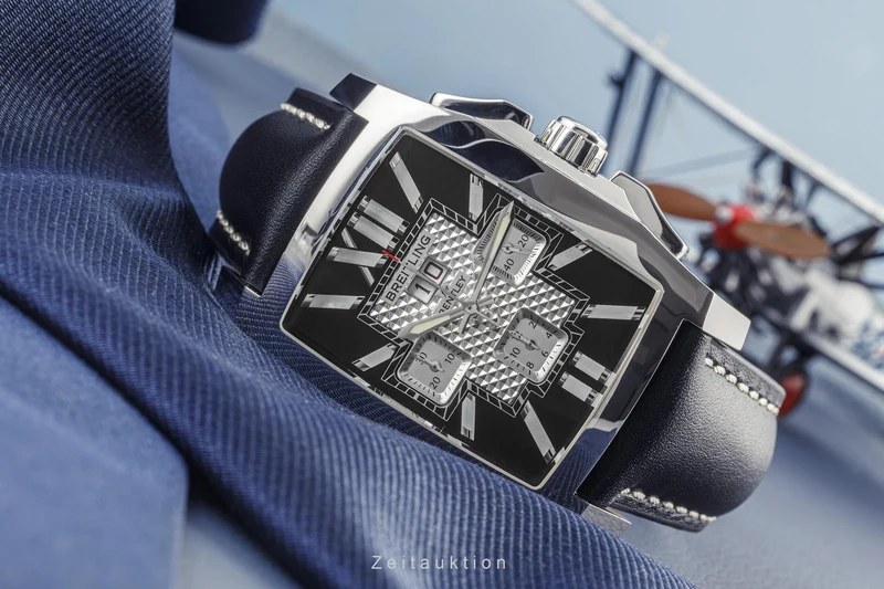 Breitling Bentley Flying B steel automatic men's watch A44365 LP: 11460EUR [2304371]