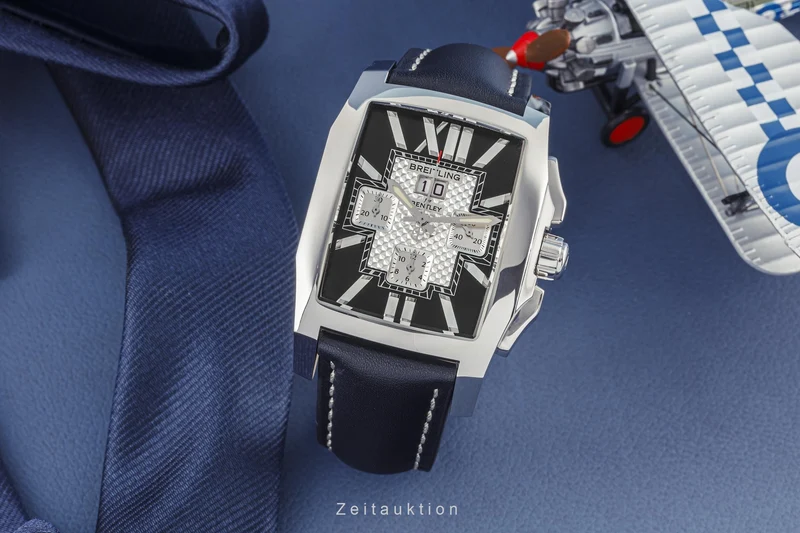 Breitling Bentley Flying B steel automatic men's watch A44365 LP: 11460EUR [2304371]
