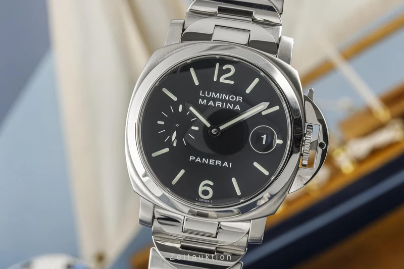 Panerai Luminor Marina steel automatic men's watch PAM00050, OP6560 LP: 7900EUR [2304347]