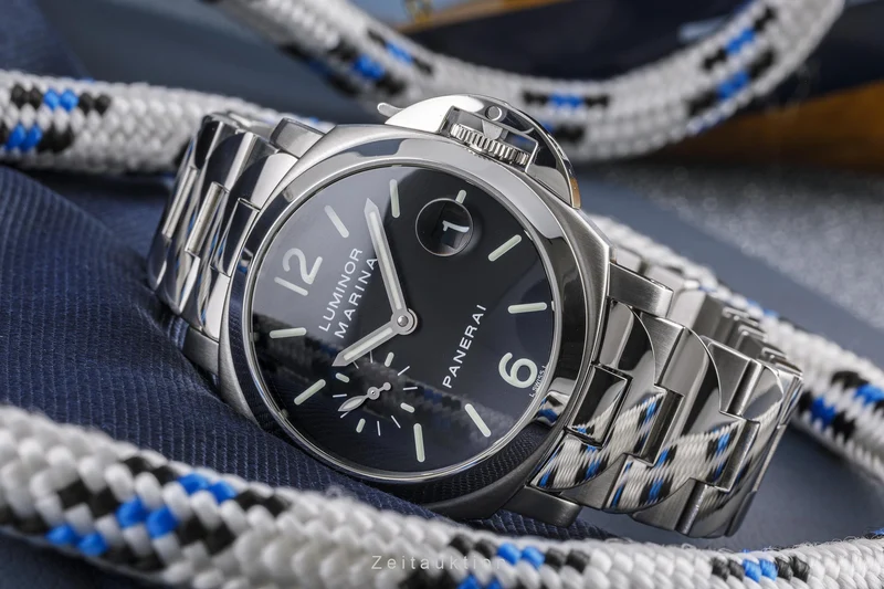 Panerai Luminor Marina steel automatic men's watch PAM00050, OP6560 LP: 7900EUR [2304347]