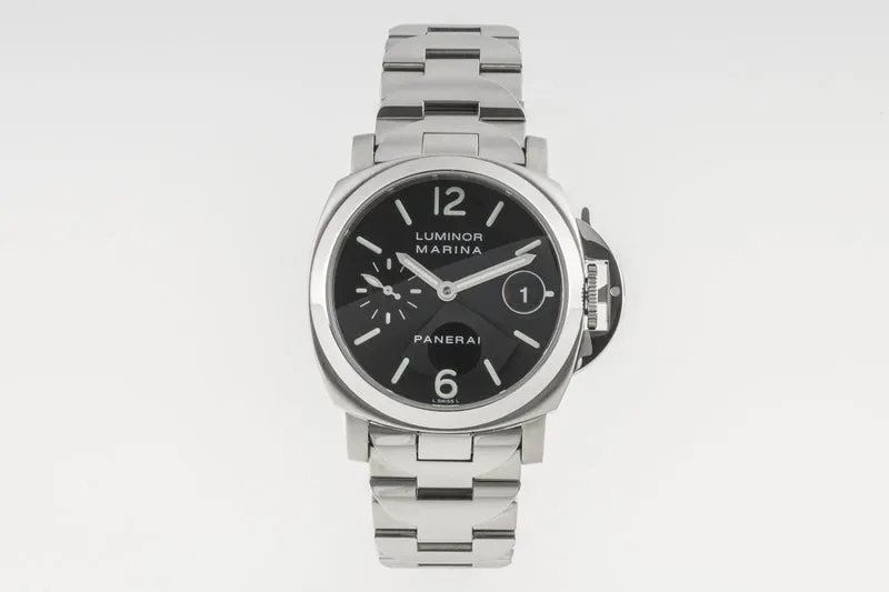 Panerai Luminor Marina steel automatic men's watch PAM00050, OP6560 LP: 7900EUR [2304347]