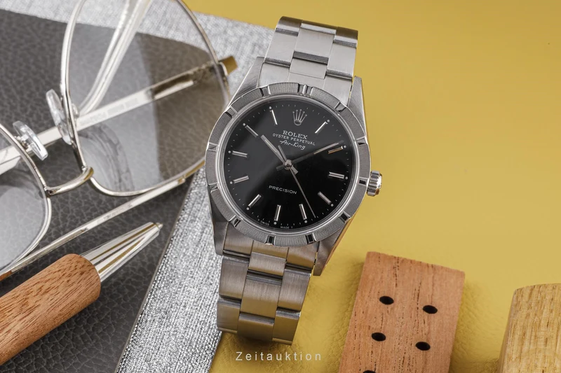 Rolex Air King steel automatic men's watch 14010 [2304290]